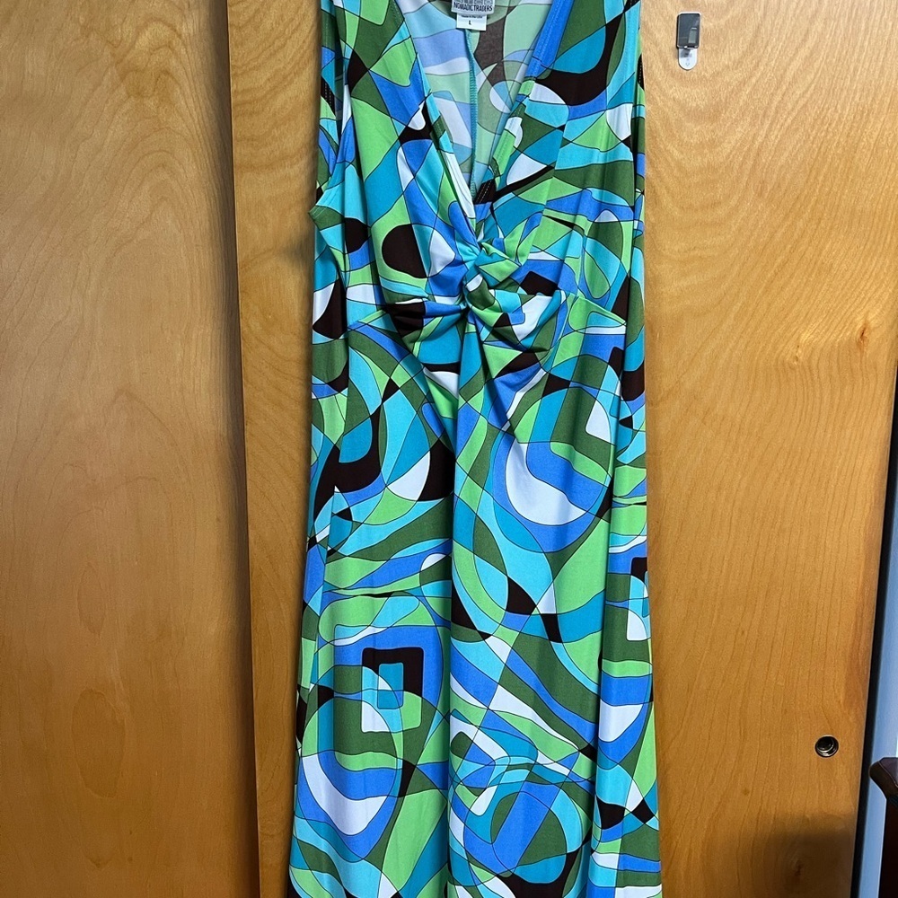 Nomadic Traders Blue and Green Dress